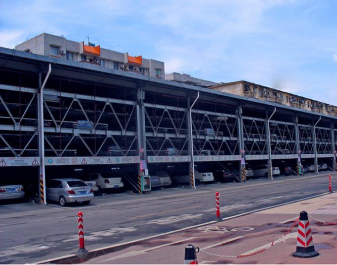 26 Floors MultiLevel Parking System Design Steel Structure for Car