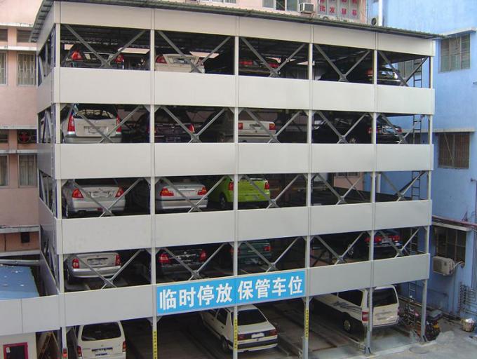 2, 3, 4, 5, 6 Floors Smart Parking Assist System Vertical Car Parking