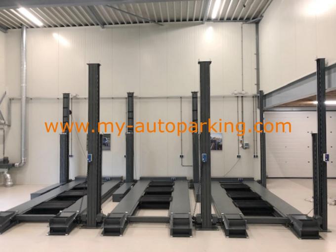 3 Level Car Storage Car Parking Lift System/4 Post Car Lift for Sale