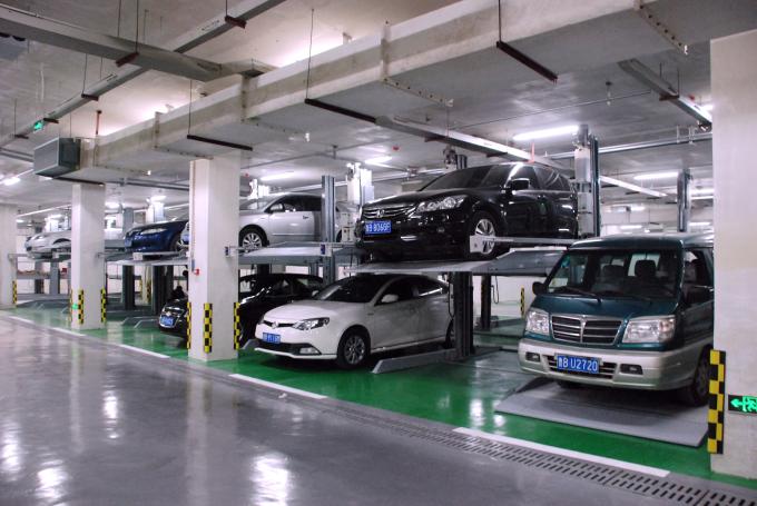 Vertical Circulation Parking System Underground Parking Design