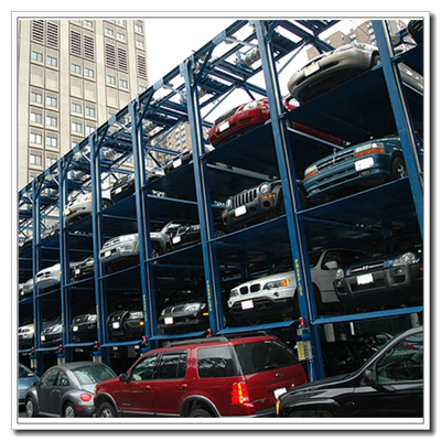 China Module dependent three parking lift 3 4 5 Cars Vehicles Stacker Valet Vertical Parking supplier