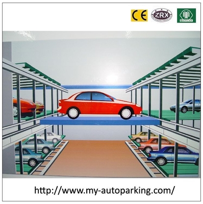China Smart Card and Touch Panel Coneyor Intelligent Garage Stacking Car Parking System supplier