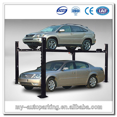 China 4 Post Car Parking System 4 Post Hydraulic Car Park Lift supplier