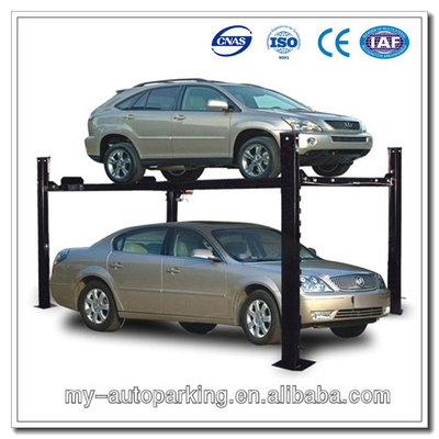 China 3700kg Lift Used 220V Car 2 Level Parking Lift supplier