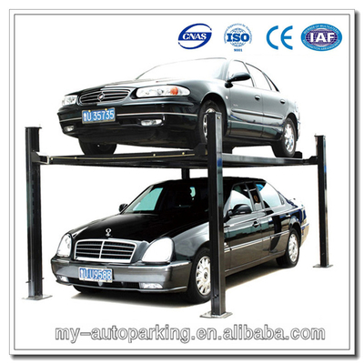 China Four Post Parking Lift 4 Column Lift Car Ramp supplier