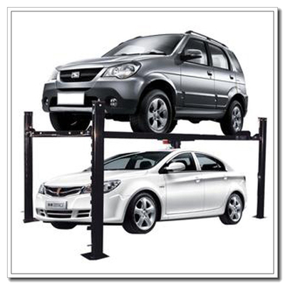 China 3700kgs hydraulic four post car parking lift for home garage supplier