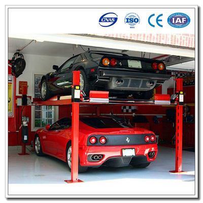 China Cheap and CE Four Post Car Storage Lift Four Post Parking Lift supplier