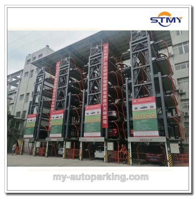 China 8 10 12 14 Sedans Vertical Rotary Automatic Car Garage Design supplier