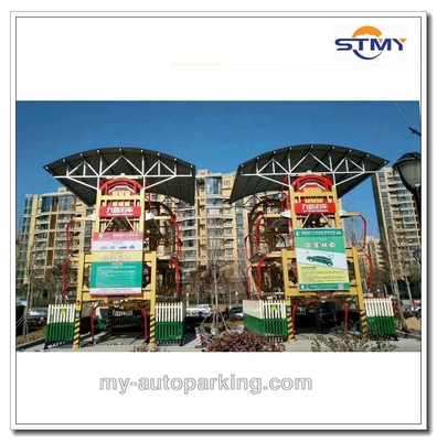 China 6 to 20 Vehicles Commercial Car Parking Lift System Rotary /CE Multi Level Carousel Parking System supplier