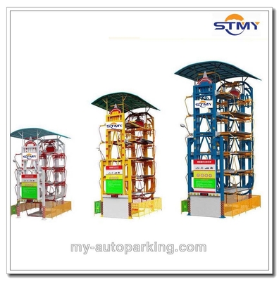 China 6 8 10 12 14 16 20 Cars PLC Control Automatic Rotary Car Parking System supplier