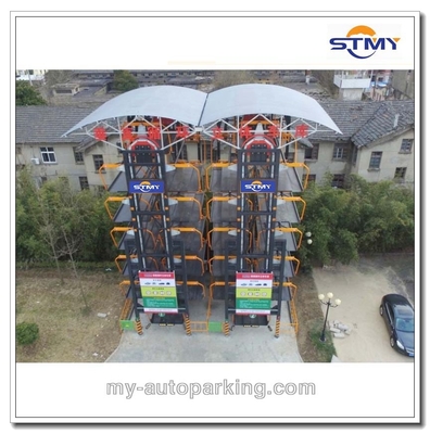 China Vertical Rotary Multi Level Parking Machine/ Multi-level Car Storage Car Parking Lift System supplier