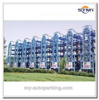China Vertical Rotary Car Intelligent Elevator Parking System/PLC Control Automatic Rotary Car Parking System supplier