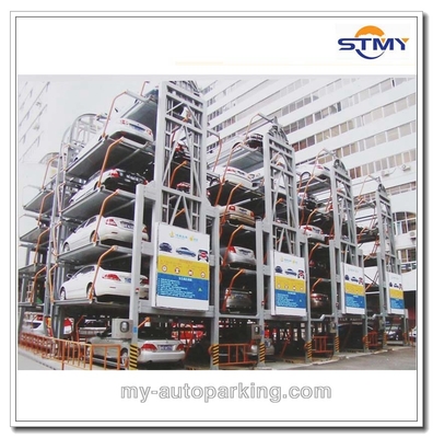 China Vertical Rotary Parking Tower System Parking Car Stacker/ Independent Parking Lift supplier