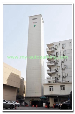 China 8-35 Floors Comb Type Automatic Tower Car Parking System with High Speed Hydraulic Lifting System supplier
