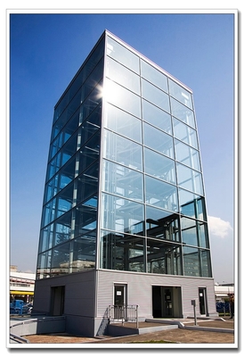 China 8 to 30 Levels Tower Building/ Automatic Multipark Tower Parking Equipment/ Car Garage Storage/ Steel Structure supplier