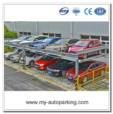 China Selling Double Layer/ 2 Level Intelligent Automatic Smart Car Parking Systems/ Mechanical Puzzle Car Parking Equipment supplier