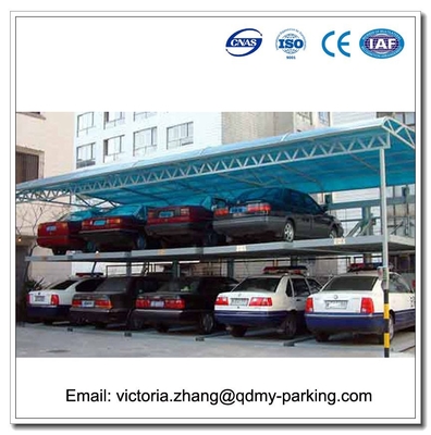 China Automated Car Parking System 2 Level Car Stacker Double Stack Parking System supplier