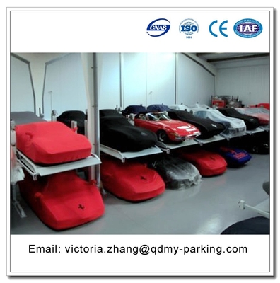 China Cheap and High Quality CE Certificate Family Using 2 Level Parking Lift Double Stacker supplier