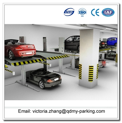 China Cheap and High Quality CE Certificate Underground Double Car Parking Lifts Galvanized supplier