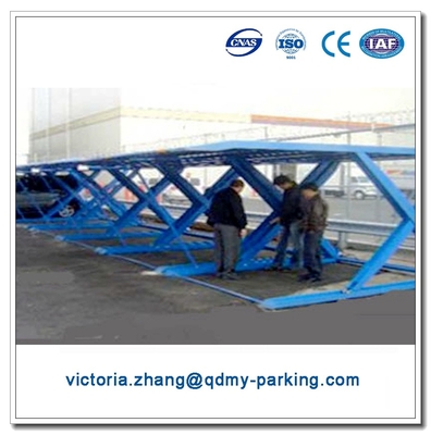 China Scissor Lift 2 Post Parking Lift Vertical Two Post Car Parking Autostacker supplier