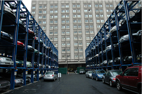 China 11. 4 Floors Valet Parking Lift QDMY-4-3P supplier