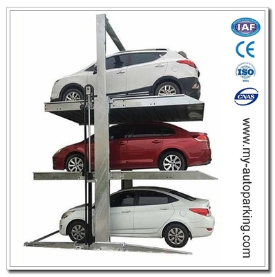 China 3 Level Parking Lift/2 Post Easy Parking Lifts/Basement Auto Parking Equipment/Car Garage/Car Parking Solutions supplier
