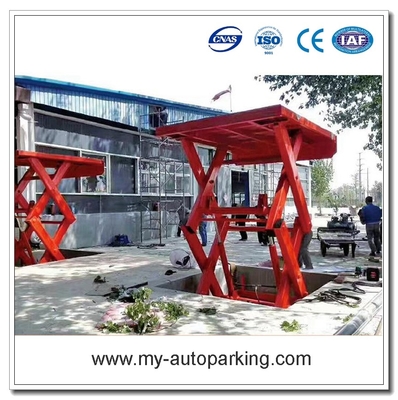 China Hot Sale! Residential Scissor Car Elevator/Hydraulic Car Lifts for Home Garages/Car Lifter/Underground Garage Lift supplier