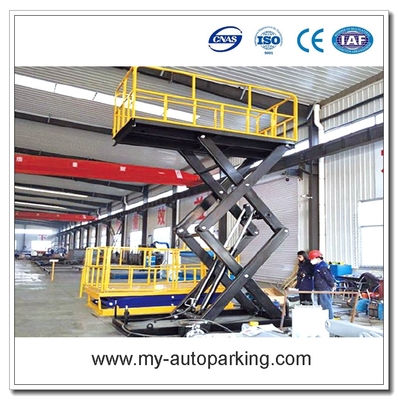 China Used Hydraulic Car Lifts for Home Garages/China Residential Scissor Car Elevator/elevadores para autos supplier