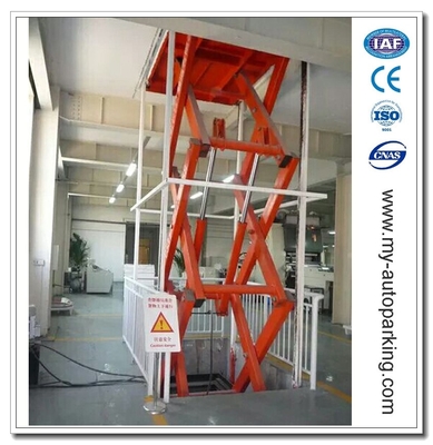 China Car Lifts for Home Garages/China Residential Scissor Car Elevator/elevadores para autos/Cheap Car Lifts Lift Platform supplier