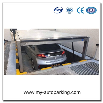 China 2 or 3 Cars Underground Multi-level Parking System/Hydraulic Double Deck Car Parking/Car Underground Lift supplier
