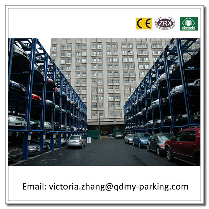 Elevated Car Parking System Hydraulic Multilevel Car Stacker Vertical