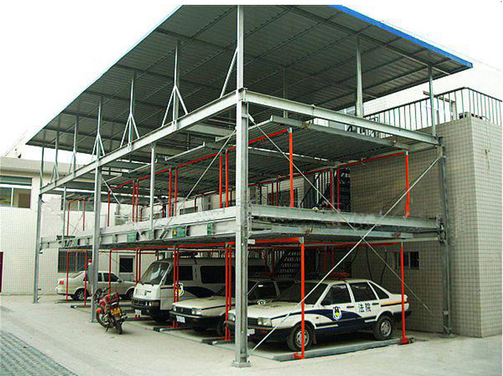 2, 3, 4, 5, 6 Floors Smart Vertical Lifting Parking System Parking Lot