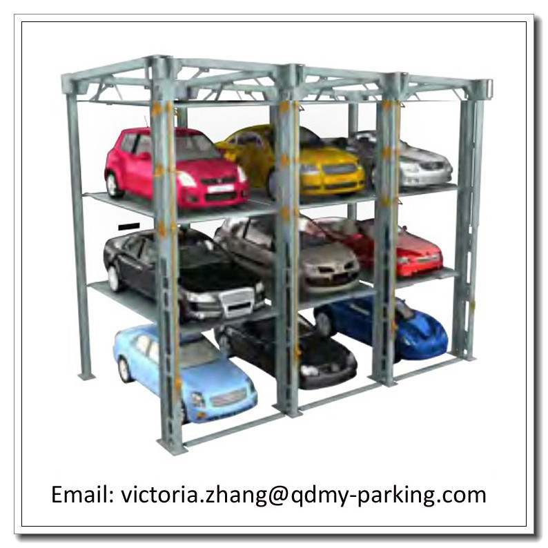 3 4 5 Cars Vehicles Stacker Valet Vertical Parking System Car Storage