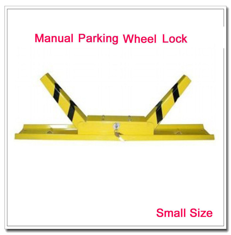 Small Size K Shape Manual Car Parking Wheel Lock Car Stopper Block