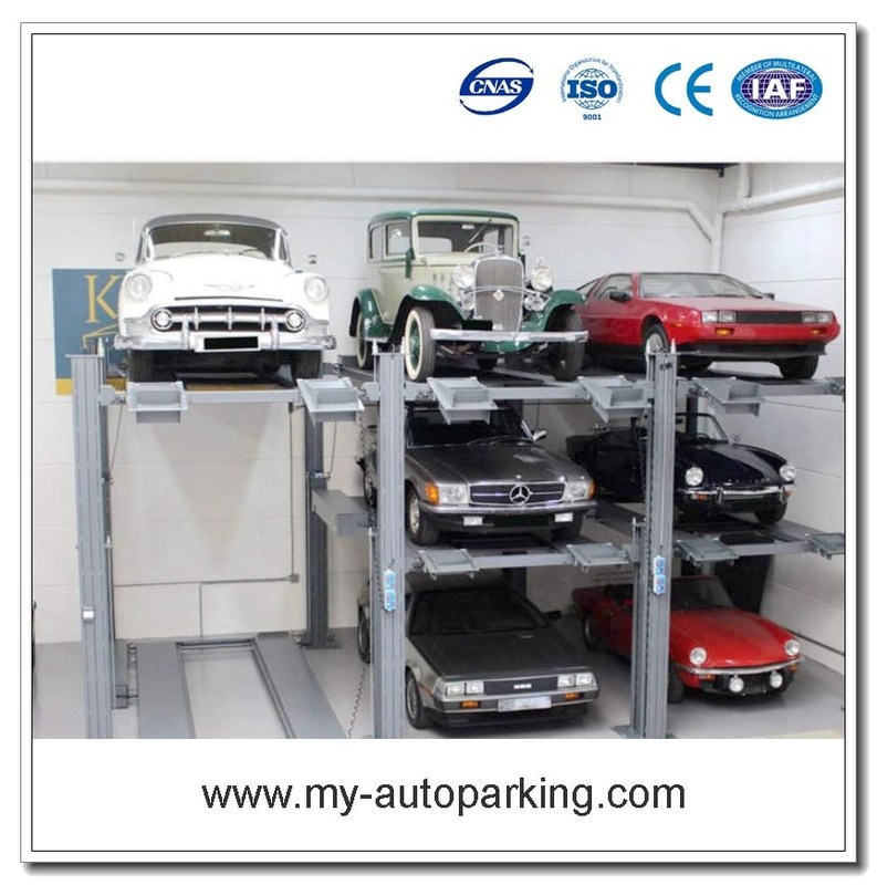 3 Level Car Storage Car Parking Lift System/4 Post Car Lift for Sale/Car Lifts for Home Garages