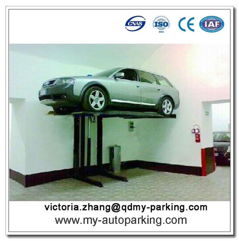 2500Kg/3200Kg Portable Single Post Lift Vehicle Storage and Car Parking