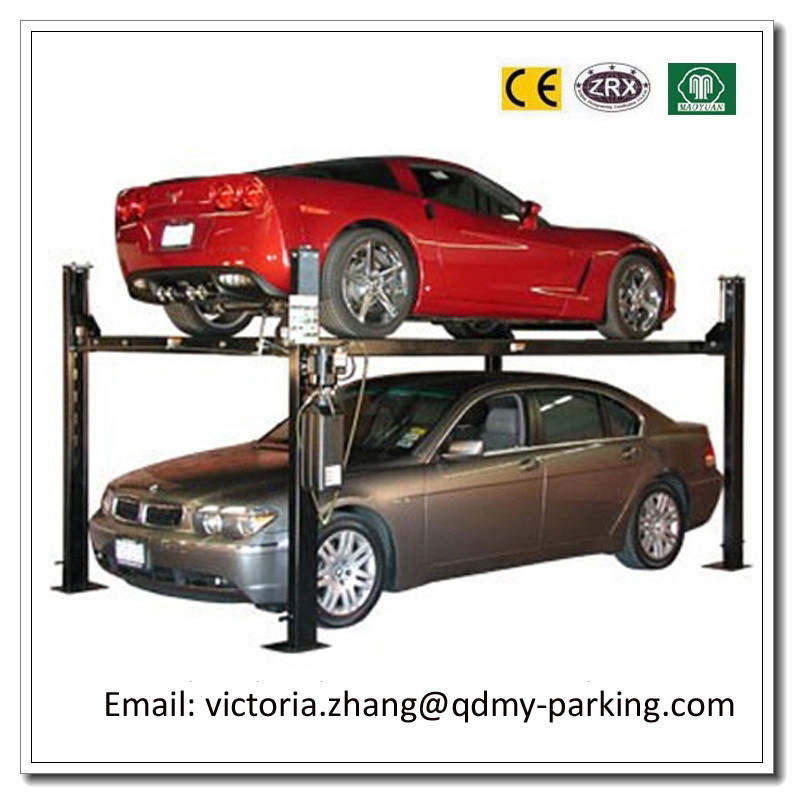  Car Lifts 2 Level Parking Lift Double Deck Underground Car Parking