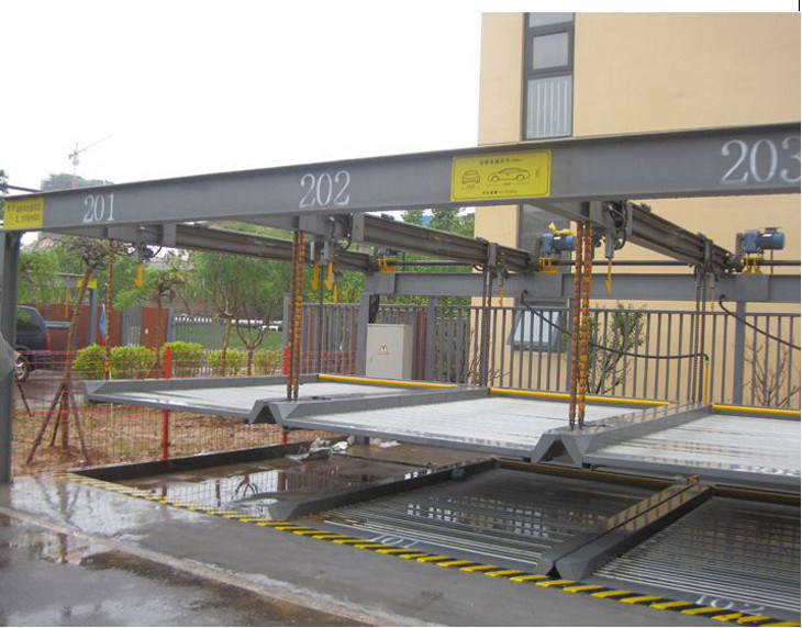 QDMYP2 2 Floors Automatic Puzzle Parking System Car Stacker Parking