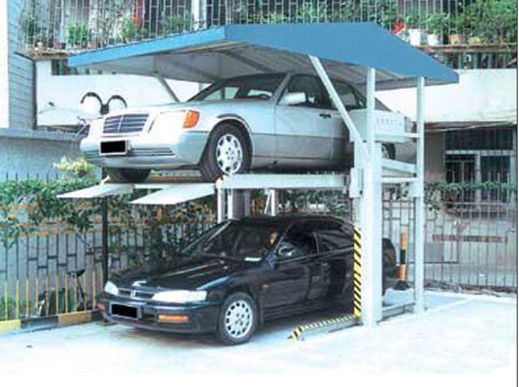 Family Cantilever Car Parking Lift Car Lifts for Home Garages Car Stack