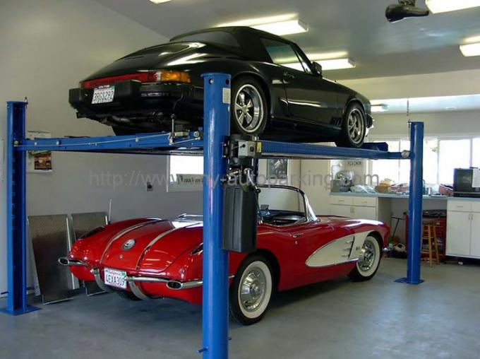 multilevel car storage car parking lift system