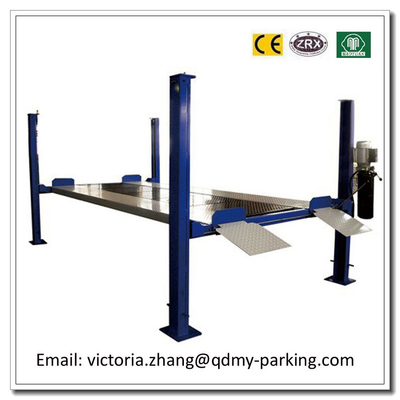China On Sale! Cheap 4 Post Hydraulic Car Park Lift Double Parking Car Lift Mini Lift Stacker supplier
