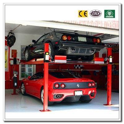 China On Sale! 3600kg Four Post Parking System for SUVS Storage 4 Posts Parking Lift supplier