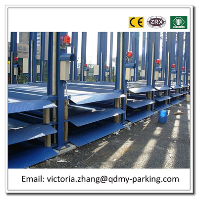 China Hydraulic Multilevel Car Stacker Vertical Parking Semi Automatic Garage Car StackingSystem supplier