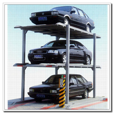China Basement Car Stack Parking System Pit Design 2-3 Level Mechanical Parking Equipment supplier