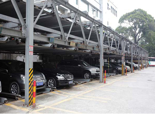 China 2-6 Levels PLC Control Automatic Rotary Car Parking System supplier