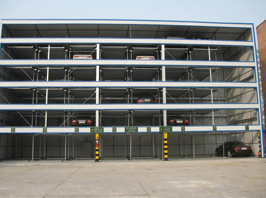 China Multilevel Parking System Puzzle Design PLC Control Automatic Parking System supplier