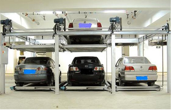 China Multi-level Underground Car Parking System Fully Automated Operated with IC Card supplier