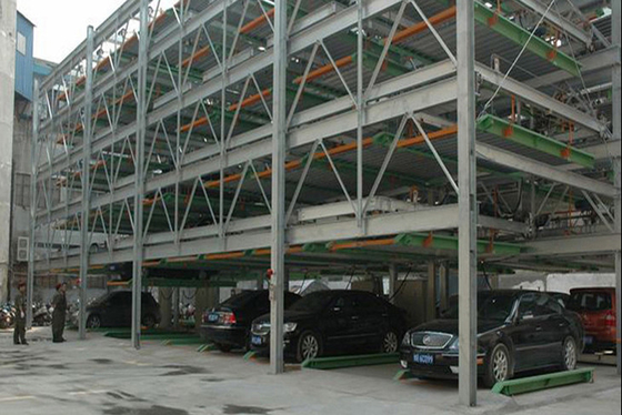 China PLC Computer Control Garage Mechanical Car Parking System Full Smart Puzzle Parking Lot supplier