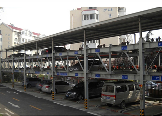 China 2-6 Levels Automated Puzzle Parking Lot System Car Lift Parking Vertical Parking Equipment supplier