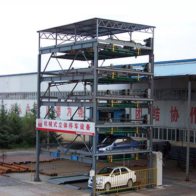 China 2-6 Floors Full Automated Parking Lot Solutions Smart Car Parking System Puzzle Equipment supplier